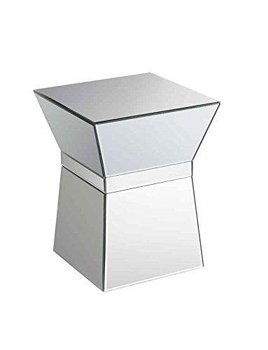 MY-Furniture Mirrored Cube Side Coffee table - Michelle