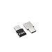 Produktbild fang FANS USB C zu USB A 3.0 Adapter Convert Connector Premium Aluminium für MacBook Pro USB-Typ-C-Stecker,USB-Flash-Disk, USB-Kabel, Kartenleser, Hub, Festplatte, Gamepad (Black)