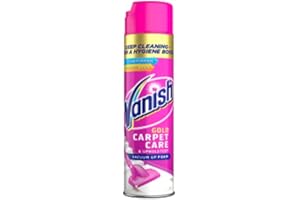 MALLX LONDON Vanish Gold Carpet Care Foam 600ML for Newer-Looking Carpets for use in hallways, Rugs, and Upholstery