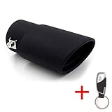 【APLICANTE】: tubo de escape de acero inoxidable de 62 mm de diámetro ajustado al automóvil universal