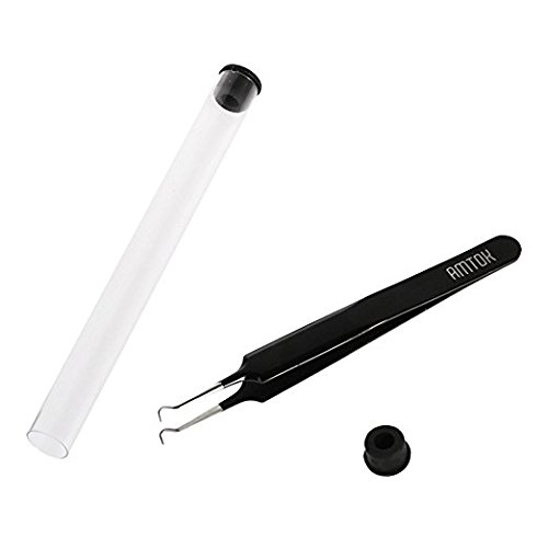 AMTOK Mitesserentferner mitesser zange blackhead killer Pickel Akne Werkzeug Komedonenquetscher aus Edelstahl - 5