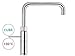 Produktbild Quooker COMBI 2.2 E & CUBE | Fusion Square Chrom Sprudel-/ Kochendwasser-Armatur