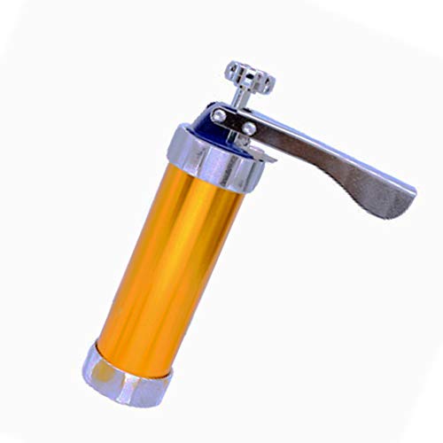 BLYL - Stampo per biscotti a forma di maschera, con 20 tipi di formine per biscotti, 4 pezzi Oro