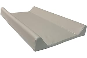 PALLA PALLINA Materassino Fasciatoio Per Cassettiera Con Sponde AntiCaduta 80X9X48 Cm Materasso Fasciatoio Neonato 100% PVC Impermeabile Lavabile PRODOTTO IN ITALIA (TORTORA)