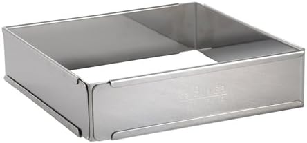2x Stainless steel baking frame | baking frame, 5 cm high | 2 Pieces, quality product by NORBERTBERKELEY