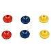 TOOGOO(R) 100X Nipple Rubber Grommets for Tattoo Needle colorful