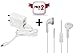 DAD COMBO PACK | 2.4A Mobile Charger + ORIGINALS Earphone | Supports All Smartphones like HTC Desire 326G dual sim RS.555.00