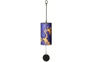 ARTISANSHOW 9 Notes 4 Chord Healing Harmony Wind Chimes - Soothing Healing & Meditation Sound, Perfect for Bedroom, Balcony, Outdoor Decor and Outdoor Decor (Purple - Am Chord A C E B)