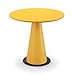 Produktbild Laptopständer DD Nordic Massivholz Couchtisch Round Table Sofa Seite/Kreative Couchtisch -Werkbank (Farbe : Yellow-45X50cm)