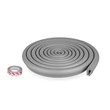 Fácil de instalar: los protectores de bordes se fijan sobre los bordes de mesas y muebles y para aumentar su fijacion pueden utilizar las cintas adhesivas que acompañan el kit