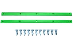 Niiyen Rails de broyage pour Planches à roulettes Rails de Pont de Planche à roulettes Rails en os de côtes Résistant à l'usure Durable Stable Flexible Aspect Brillant Longs Rails de Planche Côtes B