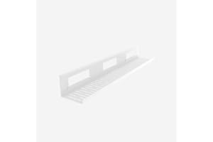 Flexispot Canaleta de cables para escritorio, gestión de cables grande, cmp051L, gestión de cables flexible y ahorra espacio (blanco)