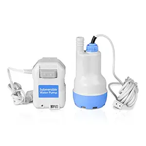 TERAPUMP Electric Fish Tank Aquarium Cleaning Submersible Water Pump with 10 feet hose