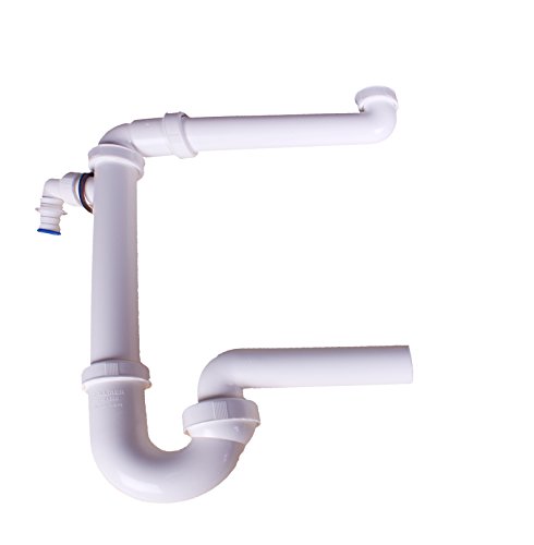Dallmer Raumspar-Siphon 121, 1½ Zoll x DN 40, 1 Stück, 040213