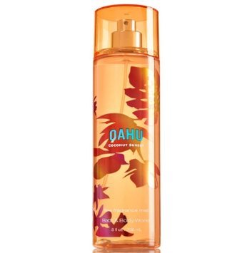 Bath & Body Works Signature Collection OAHU Coconut Sunset Fine Fragrance Mist 8 oz / 236 mL