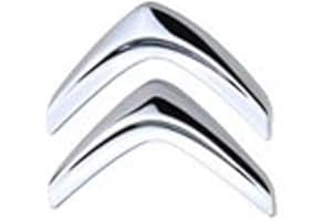 VELOMY Auto Emblème Logo pour Citroen C1 C2 C3 C4 C5 C6 C8, Haute qualité ABS DéCoration D'EmblèMe Avant et Arrière D'Autocollant Armatures de Caisse Logo de Remplacement Accessoiresde Style,A