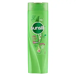 Sunsilk Long and Healthy Growth Shampoo With Biotin, Milk Protein and Argan Oil For Healthy Looking and Long hair, 360 ml