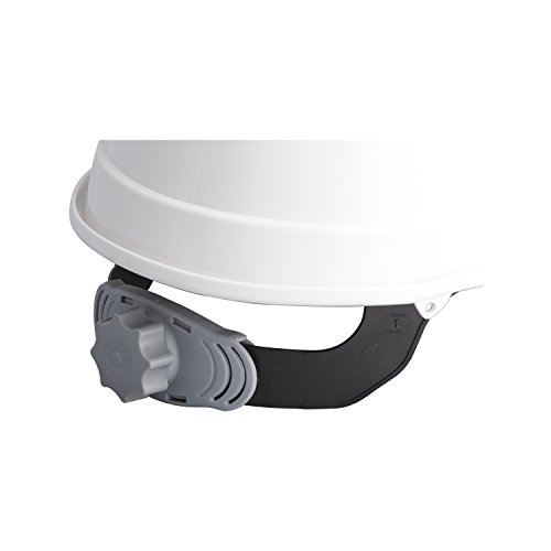 Viwanda weißer Schutzhelm mit transparentem Schirm und Belüftung - 3