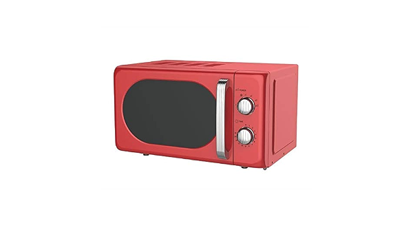Kooper Vintage Forno Microonde Elettrico 22lt Rosso 700w 20 l 700 W, 20  Litri, Acciaio : Amazon.it: Casa e cucina
