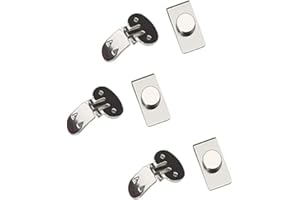 QKLOVNI Fermacravatta magnetica invisibile, spilla magnetica in acciaio inossidabile, fermacravatta magnetica per uomo, regalo di San Valentino, festa del papà