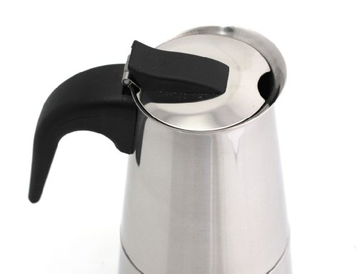 Edelstahl Espressokocher Espresso Maker für den perfekten Cafe Genuss - 2