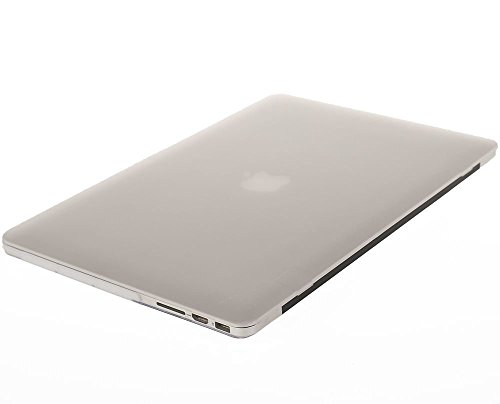 MOSISO MacBook Pro 15 Retina Hülle (NO CD-ROM Drive) – Ultra Slim Hochwertige Plastik Hartschale Tasche Schutzhülle Snap Case für MacBook Pro 15 Zoll with Retina Display (Model A1398), Frost Klar - 5