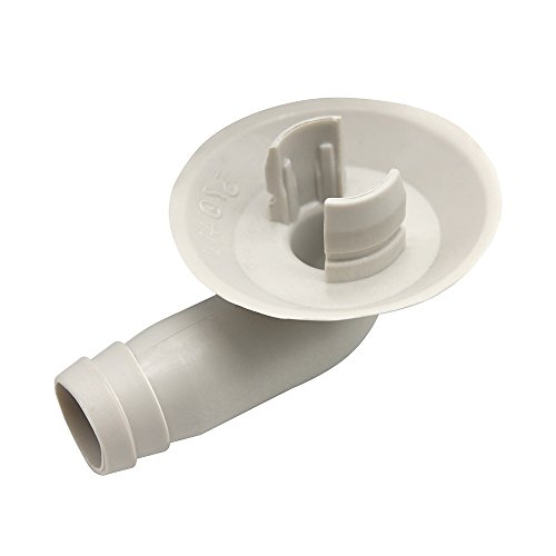MyLifeUNIT, tubo di scarico flessibile AC per condizionatore d'aria, 15 mm, plastica, White, Tipo A