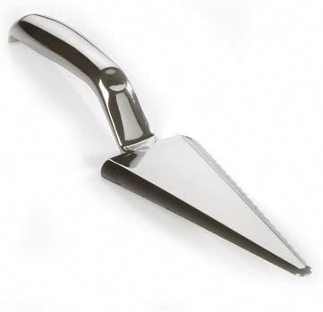 Elegant Silver Polished Hard Plastic - Cake Server/Cutter /Lifter - Pack of 2