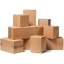 5 Scatole Cartone Trasloco 60x20x20cm - Made In Italy, Cartone Ondulato Resistente