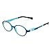 Produktbild Cyxus Filtern Blaues Licht Brille für Kinder [Flexibles Leichtgewicht] 5-10 jahre alt Kinderbrille gegen Augenbelastung (klare Linsen) Ovaler Rahmen (Blau)