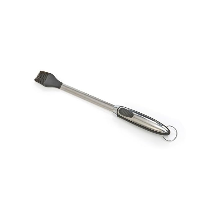Benelando Grillpinsel 43 Cm Aus Edelstahl Mit Silikonborsten