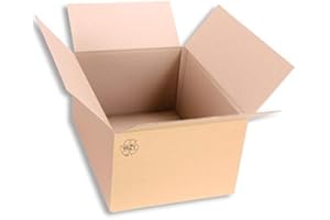 VERPACKUNG ROPER Faltkarton 400 x 300 x 200 mm Karton Schachtel Versankarton Paketversand 25 Stück