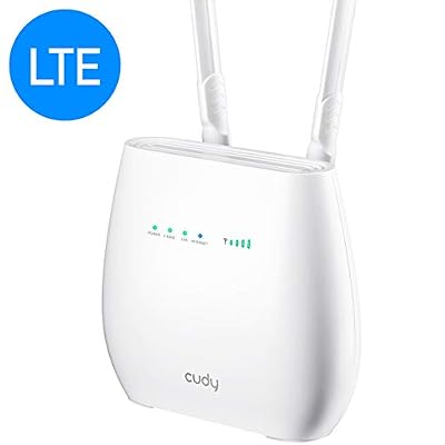 Cudy LT300 Routeur 4G LTE Wi-FI 300 Mbps - idéal pour remplacer Une Connexion ADSL à très Faible débit, Modem 4G, Volte, Ports Gigabit, antennes LTE Amovibles, chipset Qualcomm à l'intérieur