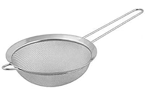 Passoire de Cuisine | Passoire en Acier inoxydable | Passoire de Maille fine | Passoire en Métal de petit Format | Passoire en Inox à Riz et Pâtes | EUROXANTY Accessoires de Cuisine | Ø 14 cm