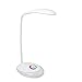Produktbild lederTEK LED Lampe, Tischlampe, mit Schwanenhals, Touch-Dimmer, 3 Helligkeiten, Dimmbar, Ultralleicht, Tragbar und 360°flexibel Aufladung mit USB-Kabel für Kinder, Tischleuchte, Buchlampe (weiß)