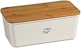 Kesper 18090 Brotbox Melamin Bambus, wei&szlig;