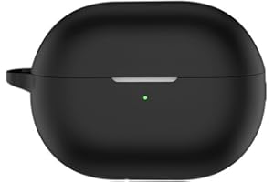 TINGYR Etui kompatybilne z Huawei FreeBuds Pro 4, ochrona bez ceamu, odporne na wstrząsy i zarysowania, widoczna dioda LED, etui kompatybilne z Huawei FreeBuds Pro 4. (czarne)