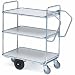 Produktbild Helge Nyberg Etagenwagen Serie 200 3 Etagen 125x62cm silber