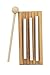 Produktbild JullyeDEgant 1 STÜCK Holz Percussion DREI Bar Chime Percussion 3 Toner Musikinstrumente mit Holz Percussion Hammer