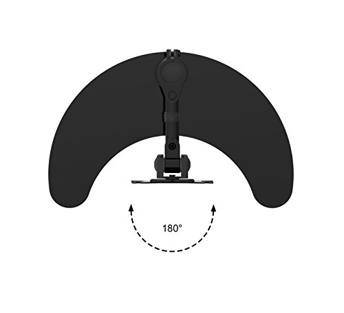 Duronic DM25D1 Monitor-Standfuß für einen LCD /LED Computer Bildschirm / Fernsehgerät mit Neig, Schwenk und Rotierfunktion - 5