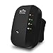 Produktbild Wifi Reichweite Extender, Aumkoo Wifi Repeater Wireless Netzwerk Long Range Extender Signalverstärker Booster Netzwerkadapter Repeater / Access Piont-Modus mit WPS-Taste