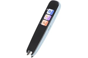 BRANDEV Language Translator Pen, Smart Scanner Pen Efficient Scanning ACC HiFi Speaker Multifunctional for English Chinese Learning