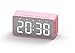 Produktbild CE-LXYYD BT506 Neue Mini 5.0bluetooth Lautsprecher mit Wecker, mit Bildschirm Geschenkkarte Subwoofer kleine Stereoanlage, eingebautes Mikrofon,Pink