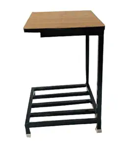 TARUN Home Office Double Inverter Battery UPS Stand Suitable for Every Type of Battery Made of Iron Frame with Powder Coated Paint and Wooden TOP Holds Upto 250 KG Weight