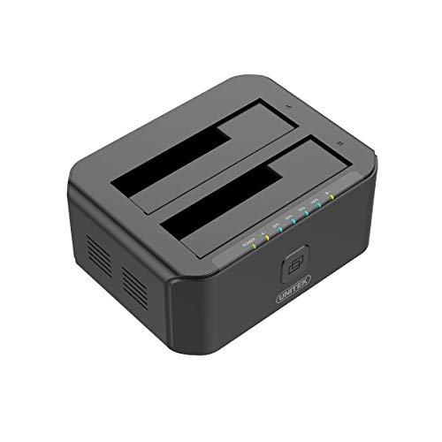 UNITEK USB 3.0 to SATA Dual Bay Hard Drive Docking Station with Offline Clone Function/ Hard Drive Duplicator RS.6279 (52.00% Off) - Amazon