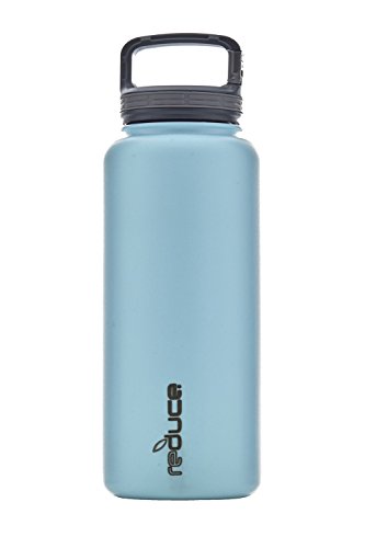 reduce COLD-1 Hitch Large Vacuum Insulated Stainless Steel Water Bottle, with Carabiner Lid, 32oz (M reduce COLD-1 Hitch Large Vacuum Insulated Stainless Steel Water Bottle, with Carabiner Lid, 32oz (M