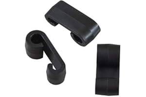 FKAnhängerteile 50 Stück - Expander - Doppelhaken - Planenhaken - Expander-Doppelhaken schwarz