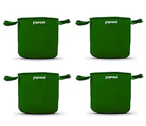 Ysprout Fabric Grow Bags for Gardening. Size:10