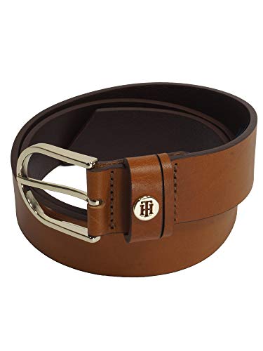 Preisvergleich Produktbild Tommy Hilfiger Damen Gürtel Classic Belt Leder 95cm Braun AW0AW06549-265