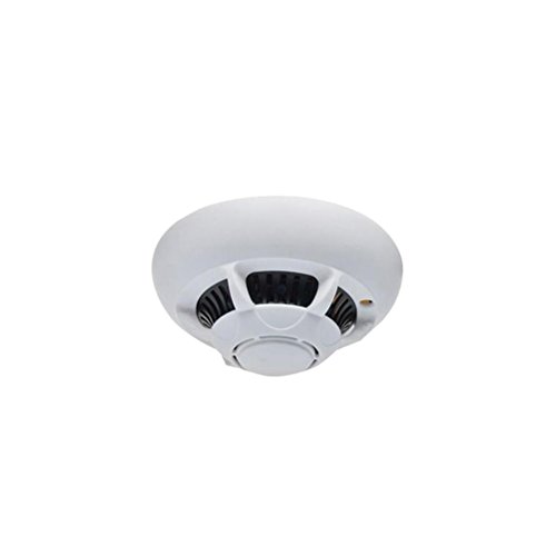 Preisvergleich Produktbild LEDMOMO 720P HD Rauchmelder Kamera IP Kamera Bewegung aktiviert Videoaufnahme Fernbedienung Wireless Security Camera mit EU-Stecker